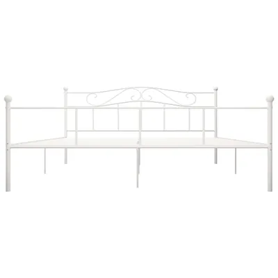 Obrázek produktu pro vidaXL Postelový rošt White Metal 180×200 cm