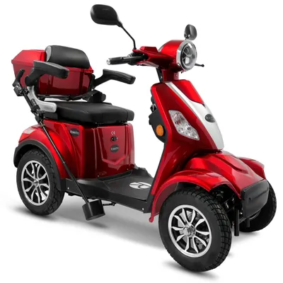 Produktbild von Rolektro, E-Quad 15 V.2 R31, Rot, 60V-20Ah Bleigel Akku, 1000 Watt
