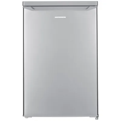 Produktbild von Heinner HF-HM127SE++ Tischkühlschrank 127 L, , Thermostat, LED, Abtauautomatik, Silber