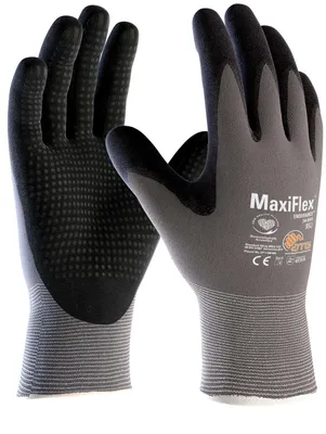 Produktbild von "MaxiFlex® Endurance™" (34-844) Nylon-Strickhandschuhe mit Noppen , Größe 10 (XL)