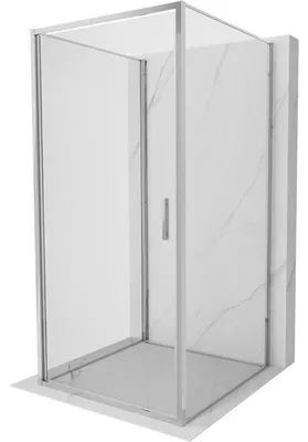 Obrázek produktu pro Mexen Exo-3S sprchový kout 3stranný otočný 100 x 100 cm, transparentní, chrom - 817-100-100-01-00-3S
