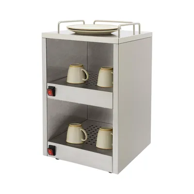Produktbild von Getränkewärmer Gewerblicher Tassenwärmeschrank 140W zweistufige Tassenwärmemaschine 32,5*32*55cm