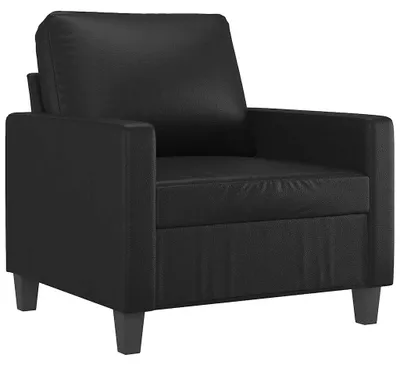 Immagine prodotto di vidaXL Poltrona nera 60 cm in Pelle finta