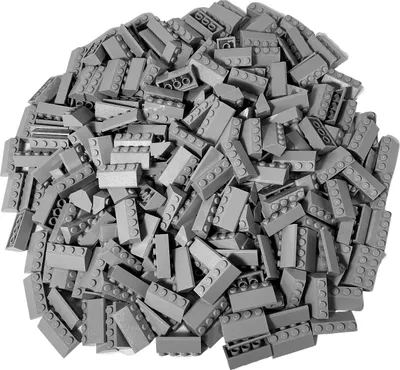 Produktbild von LEGO® 2x4 Dachsteine Dach Hellgrau für Dach - 3037 NEU! Menge 25x