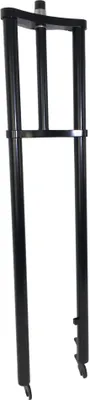 Produktbild von Extra breite Doppelbrückengabel, 900 mm, schwarz für 20-28 Zollreifen