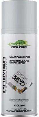 Produktbild von COLORS Zink-Alu Sprühlack silber - 400ml Spraydose Glanzzink