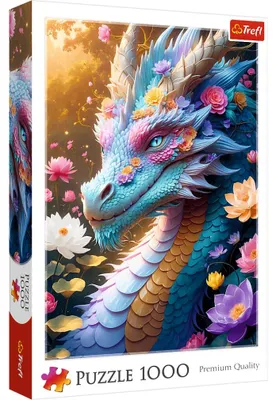 Produktbild von TREFL Puzzle Unbestechlicher Drache 1000 Puppen