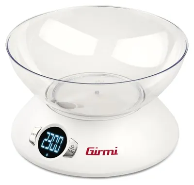 Produktbild von Girmi PS04 Elektronische Küchenwaage, 1,8 Liter, Weiß