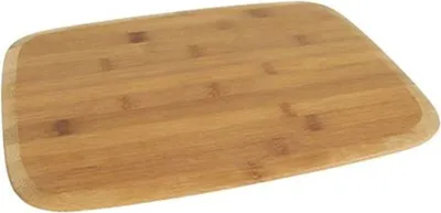 Produktbild von BURI Bambus-Schneidebrett 30x20cm Frühstücksbrettchen Küchenbrett Holzbrett Brettchen