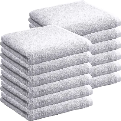 Produktbild von REDBEST Handtuch Oceanside" 12er-Pack silber 50x100 cm"