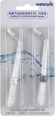 Produktbild von Waterpik Orthodontic Aufsatz, Für Zahnspangen, Plaqueentfernung, Kurze und flexible Borsten