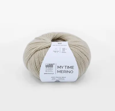 Zdjęcie produktu dla Włóczka Gabo Wool My Time Merino 9402 / beż