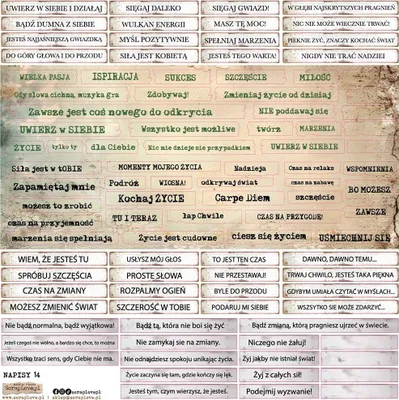 Image de Autocollants en papier - ScrapLove - Inscriptions 14