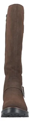 Obrázek produktu pro Boty Rieker pro dámy, jednobarevné, s ozdobnými přezkami, teplé podšívky, model 73292, velikost: 41 EU, barva: hnědá