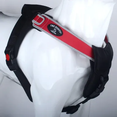 Produktbild von Tre Ponti TP885 Potenza mit reflektierendem Rand rot, Größe: XXL