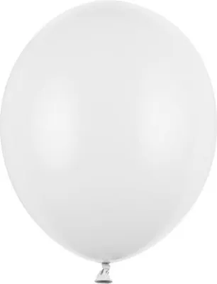 Obrázek produktu pro Balónky latexové 23 cm bílé 100 ks