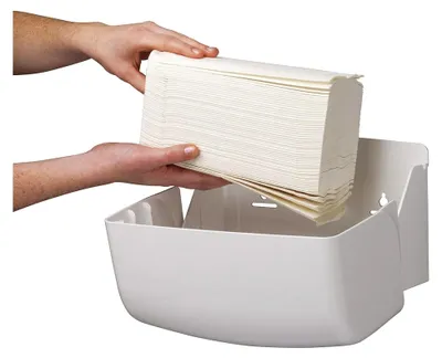 Produktbild von Aquarius® Handtuchspender, 28,7 x 15,9 x 14 cm, Kunststoff, weiß