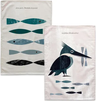 Immagine prodotto di Strofinaccio Kingfisher (2 pezzi) 70x50 cm