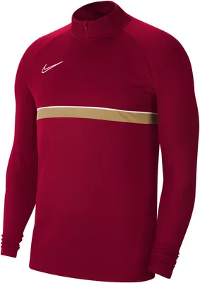 Obrázok produktu pre NIKE Dri-FIT Academy21 Drill Top rot/braun/weiß CW6110-677 - S