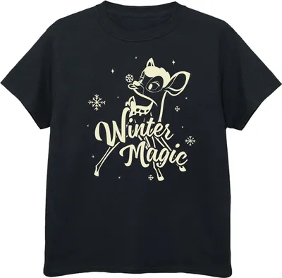 Immagine prodotto di Bambi - Maglietta "Magia d'inverno" per bambina BI53604 (152-158) (Nero)