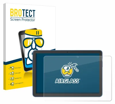 Produktbild von BROTECT Schutzglas für Amazon Fire HD 10 2023 (13. Gen.) Schutzfolie Panzer Folie Glas Display Schutz klar