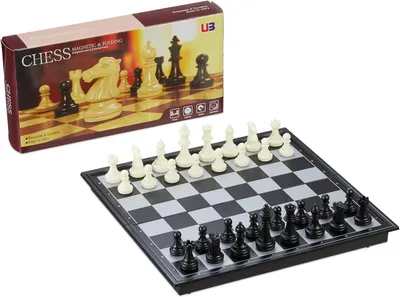 Produktbild von Magnetisches Schachspiel – Klappbar, Kompakt & Perfekt für unterwegs!