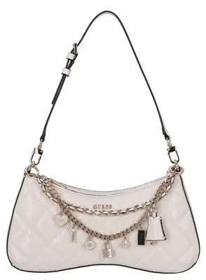 Produktbild von Guess Libby Schultertasche Off White 15 x 30 x 4
