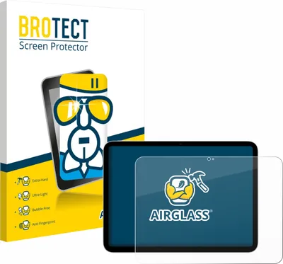 Produktbild von BROTECT Schutzglas für Apple iPad A16 11" 2025 (11. Gen.) Schutzfolie Panzer Folie Glas Display Schutz klar