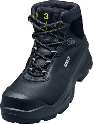 Zdjęcie produktu dla buty uvex 3 S3 czarne szerokość 11 rozmiar 38