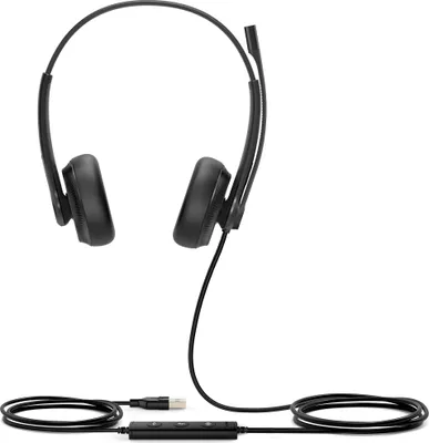 Zdjęcie produktu dla Yealink UH34 Dual UC - Headset - On-Ear - kabelgebunden - USB - Schwarz