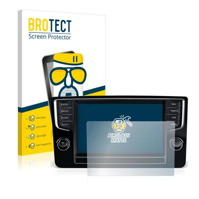 Produktbild von BROTECT Entspiegelungs Schutzglas für Volkswagen Golf Sportsvan 2015 Discover Pro 8" 2014 Schutzfolie Panzer Folie Glas Display Schutz matt
