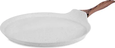 Produktbild von Ambition Pancake Nature 28 CM Omelettpfanne, 28 cm max. Durchmesser, Aluminium, Induktionsherd-geeignet, Antihaftbeschichtung