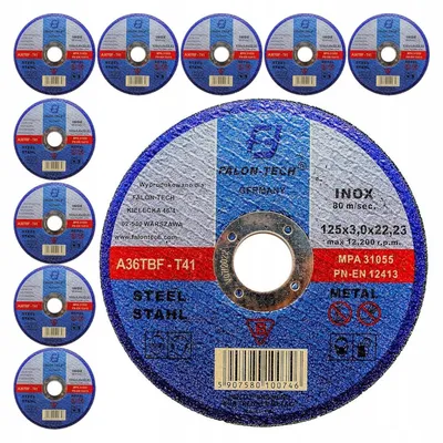 Produktbild von Falon-Tech INOX Trennscheibe Metall 125mm 3mm 10 Stück