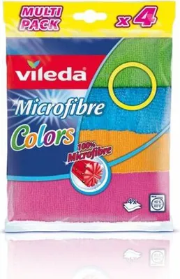 Obrázok produktu pre Vileda Mikrohandrička Colors 4Ks 151502