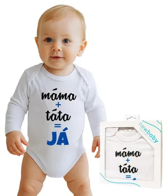 Produktbild von Bedruckter Body New Baby Mama plus Papa gleich ICH - Geschenkpaket, Gr. 74 (6-9m)
