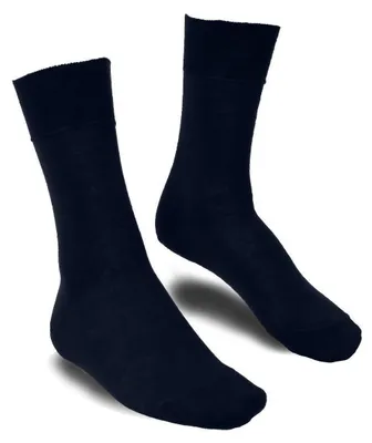 Produktbild von Langer & Messmer Herren Socken aus Wolle Farbe Dunkelblau Größe 44-45