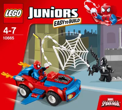 Produktbild von LEGO Juniors Spider-Man Spider-Car 10665