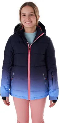 Productafbeelding van Ski-jack meisjes - Winterjas voor meisjes - Donkerpaars