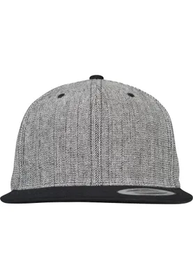 Obrázek produktu pro Kšiltovka Urban Classics Melange Solid Snapback black melange/black - UNI