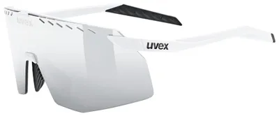 Produktbild von Uvex pace stage Sportbrille, white matt/mir.silver, one size