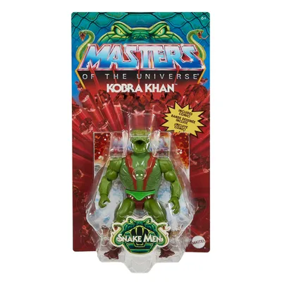 Produktbild von BESTELLUNG - EINZELN BESTELLBAR - Mattel GNN84; HKM65 - Masters of the Universe Origins Core Kobra Khan