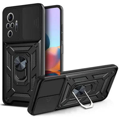Produktbild von Handyhülle Xiaomi Redmi Note 10 Pro Handy Tasche Hülle Outdoor Silikon Bumper