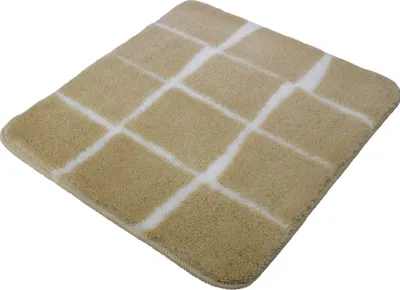 Produktbild von Kleine Wolke Badteppich CARAT Sandbeige 55 x 60 cm