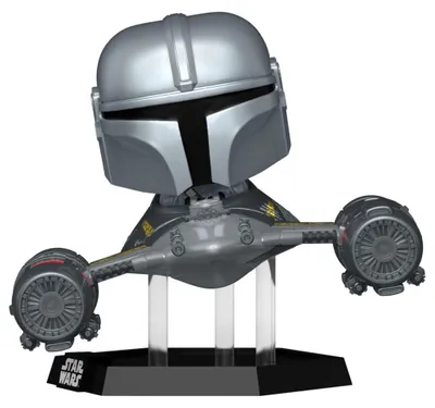 Productafbeelding van Pop-figuur van de Mandalorian N-1 Starfighter, Deluxe-editie