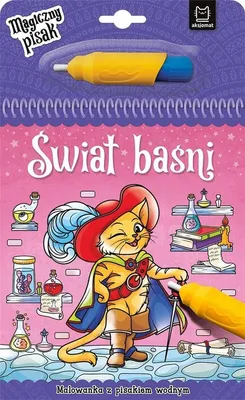 Imagen del producto de Świat Baśni. Malowanka z pisakiem wodnym dla dzieci