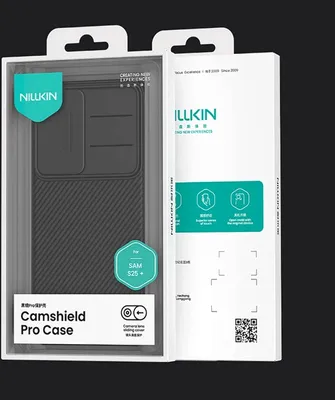 Produktbild von Nillkin Camshield Pro Case Für Samsung Galaxy S25 Mit Kameraabdeckung - Schwarz