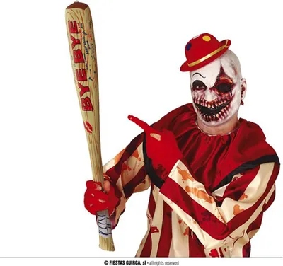 Immagine prodotto di Mazza da baseball gonfiabile - 75 cm - Halloween