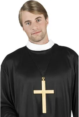 Image de Prêtre Croix Collier Classique