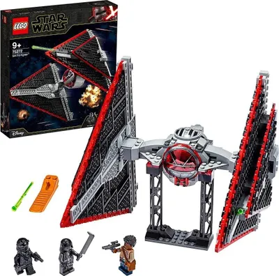 Zdjęcie produktu dla LEGO 75272 Zestaw do budowania myśliwca TIE Sithów z serii Gwiezdnych wojen, seria "Powstanie Skywalkera