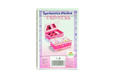 Obrázek produktu pro Teddies Princess zrcadlo šperkovnice